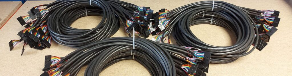 Selection of cable assemblies with wiring loom